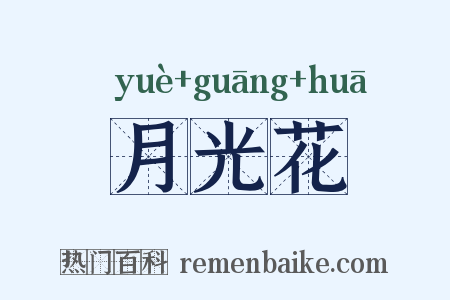 月光花是什么意思的图片